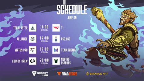 animajor dota 2 schedule.
